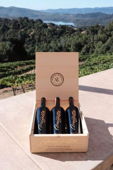 3 Bottle Wood Box Reserve Cabernet Gift Set